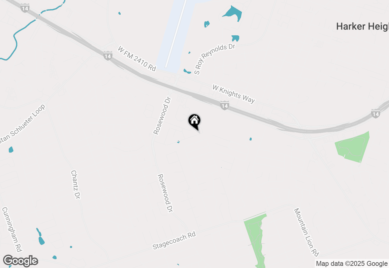 Map of 5207 Rose Garden Loop, Killeen, TX 76542