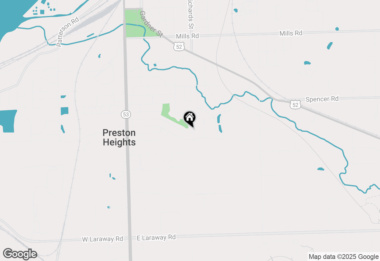 Map of 313 Louis Road, Joliet, IL 60433