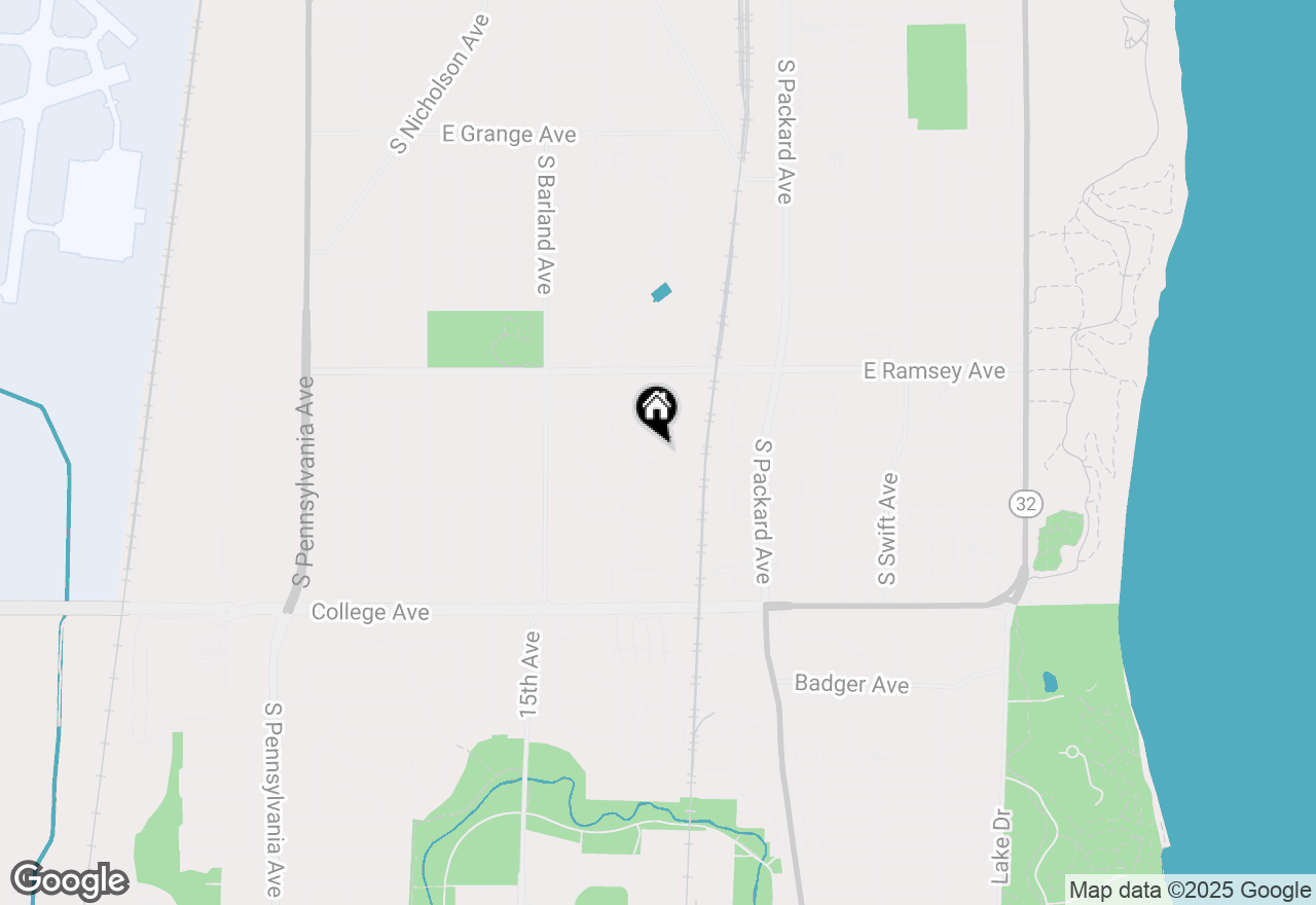 Map of 5990 S Crosswinds Dr #1, Cudahy, WI 53110