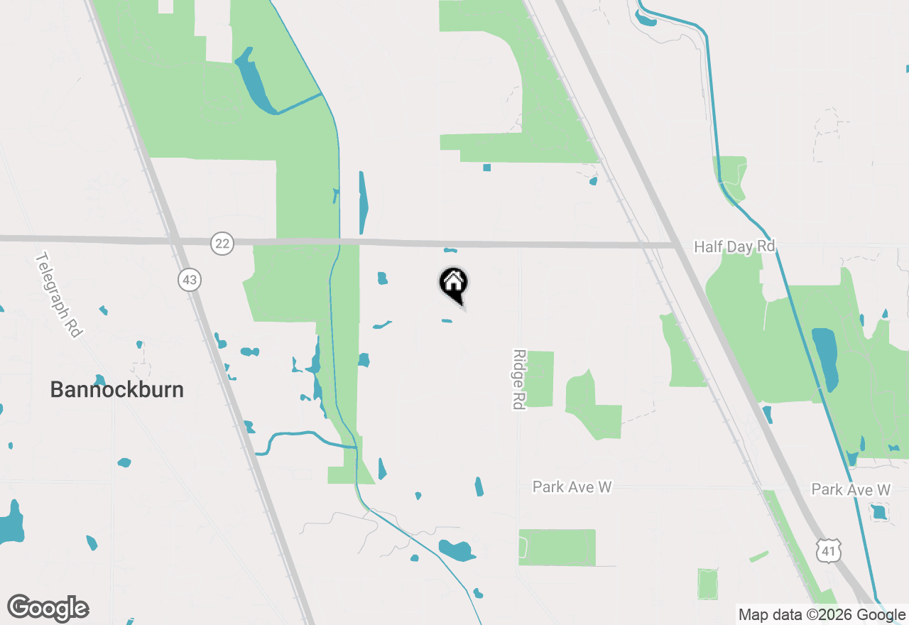 Map of 1940 Browning Court, Highland Park, IL 60035