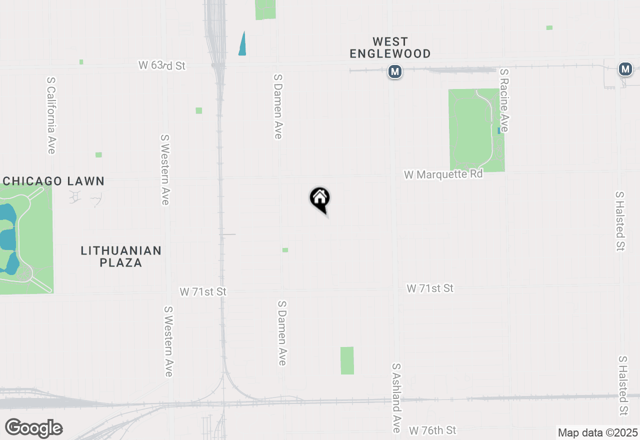 Map of 6830 S Honore Street, Chicago, IL 60636