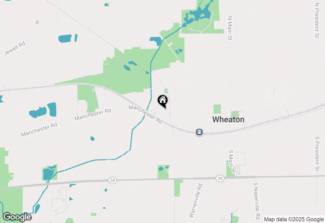 Map of 306 Western Avenue #1, Wheaton, IL 60187