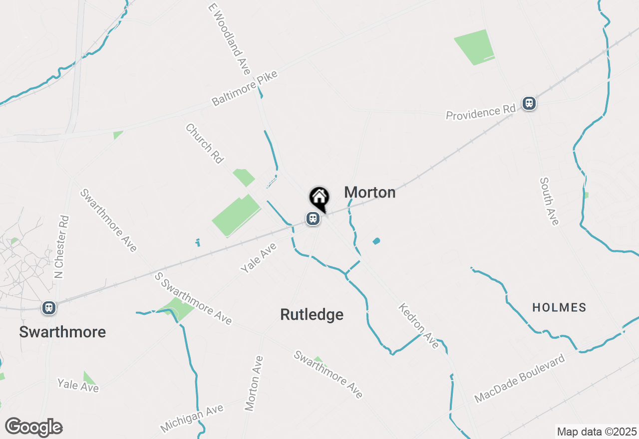 Map of 2 Yale Avenue, Morton, PA 19070