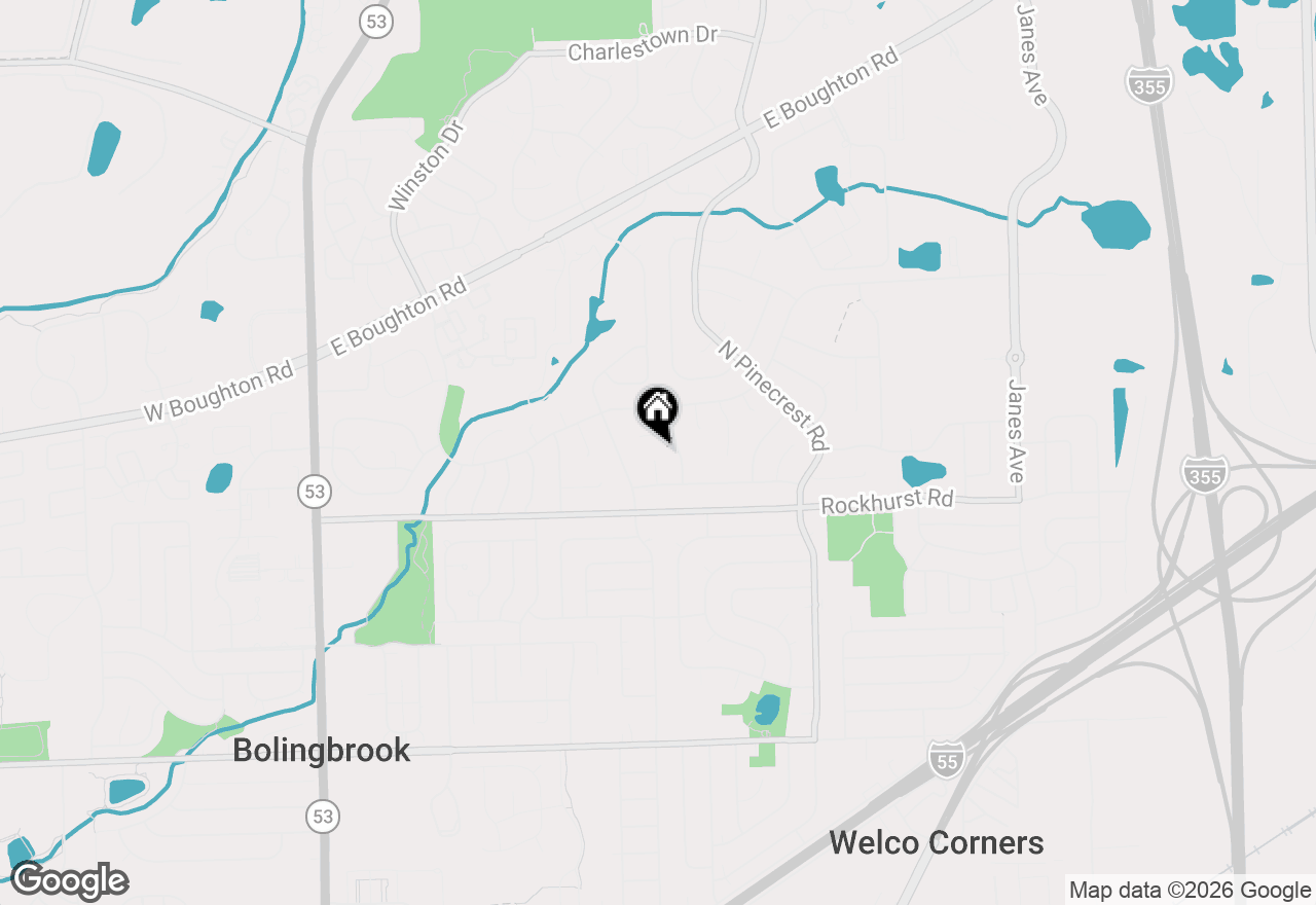 Map of 330 Shield Court, Bolingbrook, IL 60440