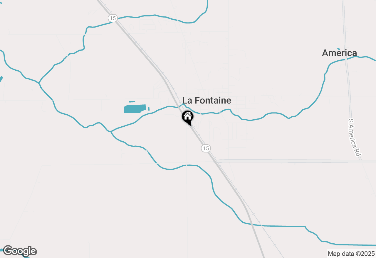 Map of 202 S State Road 15 Road, Lafontaine, IN 46940