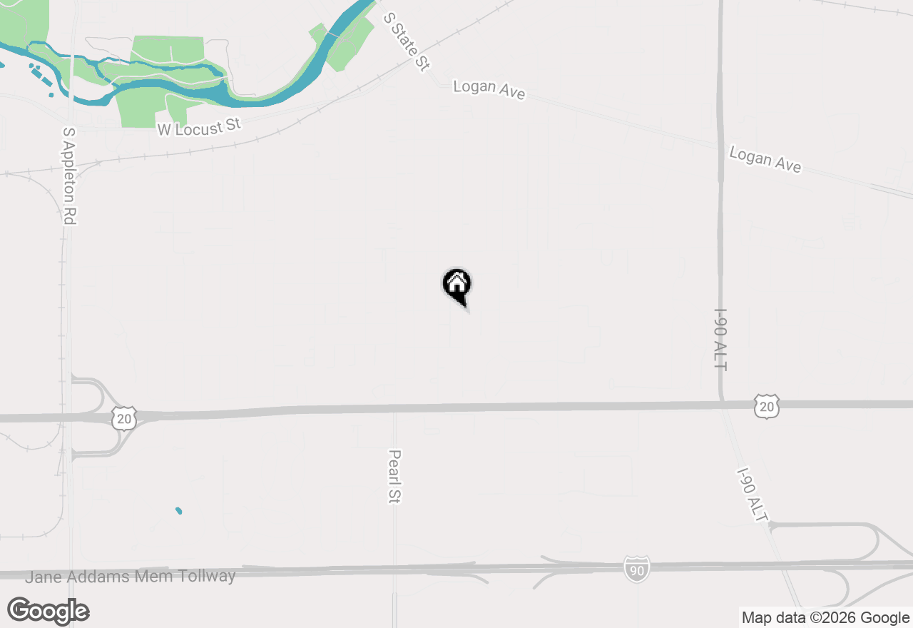 Map of 1503 Whitney, Belvidere, IL 61008