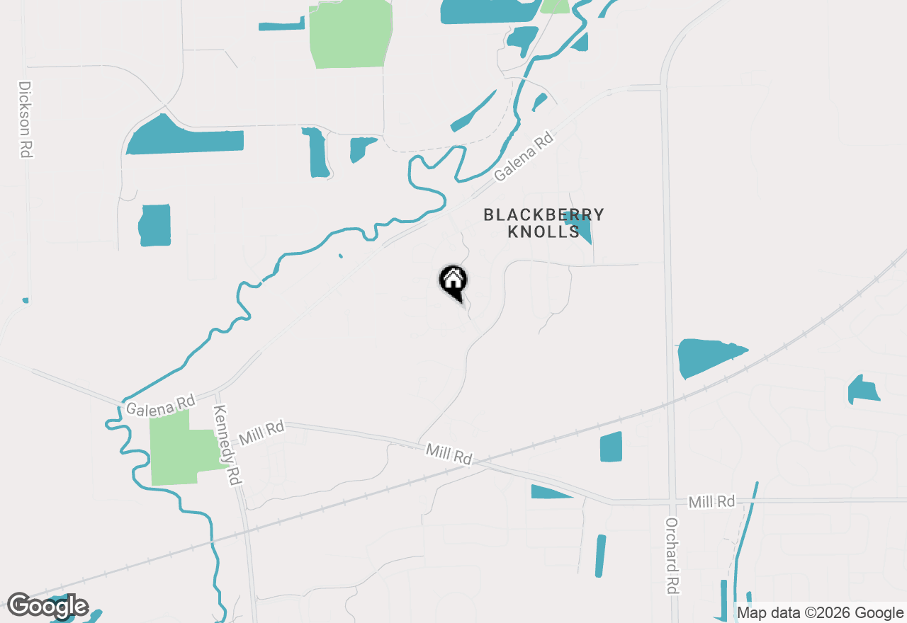 Map of 2707 Nickerson Court, Yorkville, IL 60560