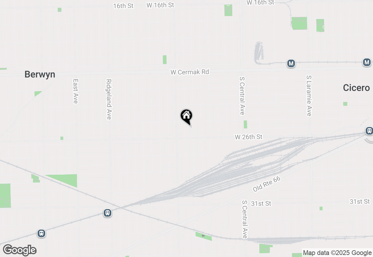 Map of 2517 S 59th Court, Cicero, IL 60804