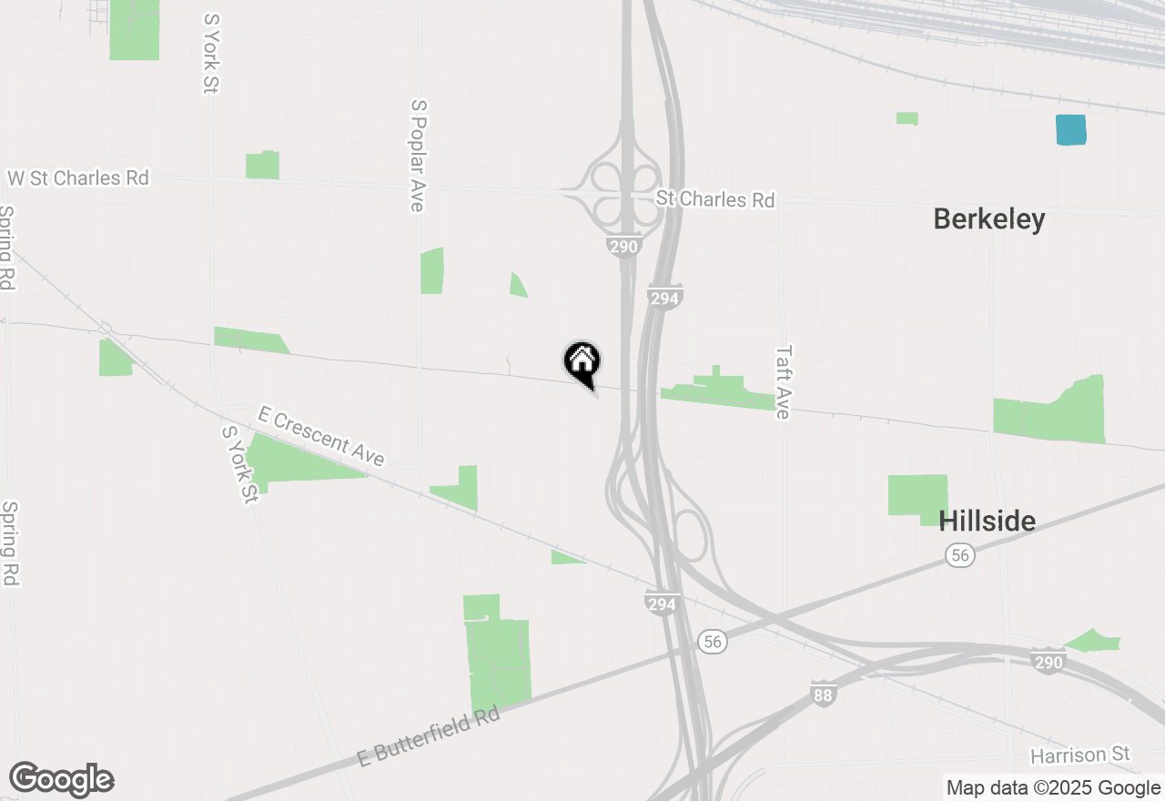 Map of 470 E Vallette Street, Elmhurst, IL 60126