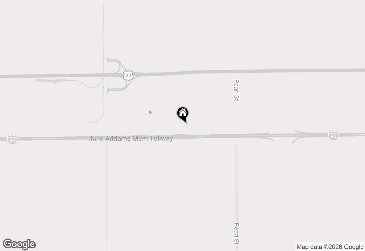 Map of 541 Park Avenue, Belvidere, IL 61008