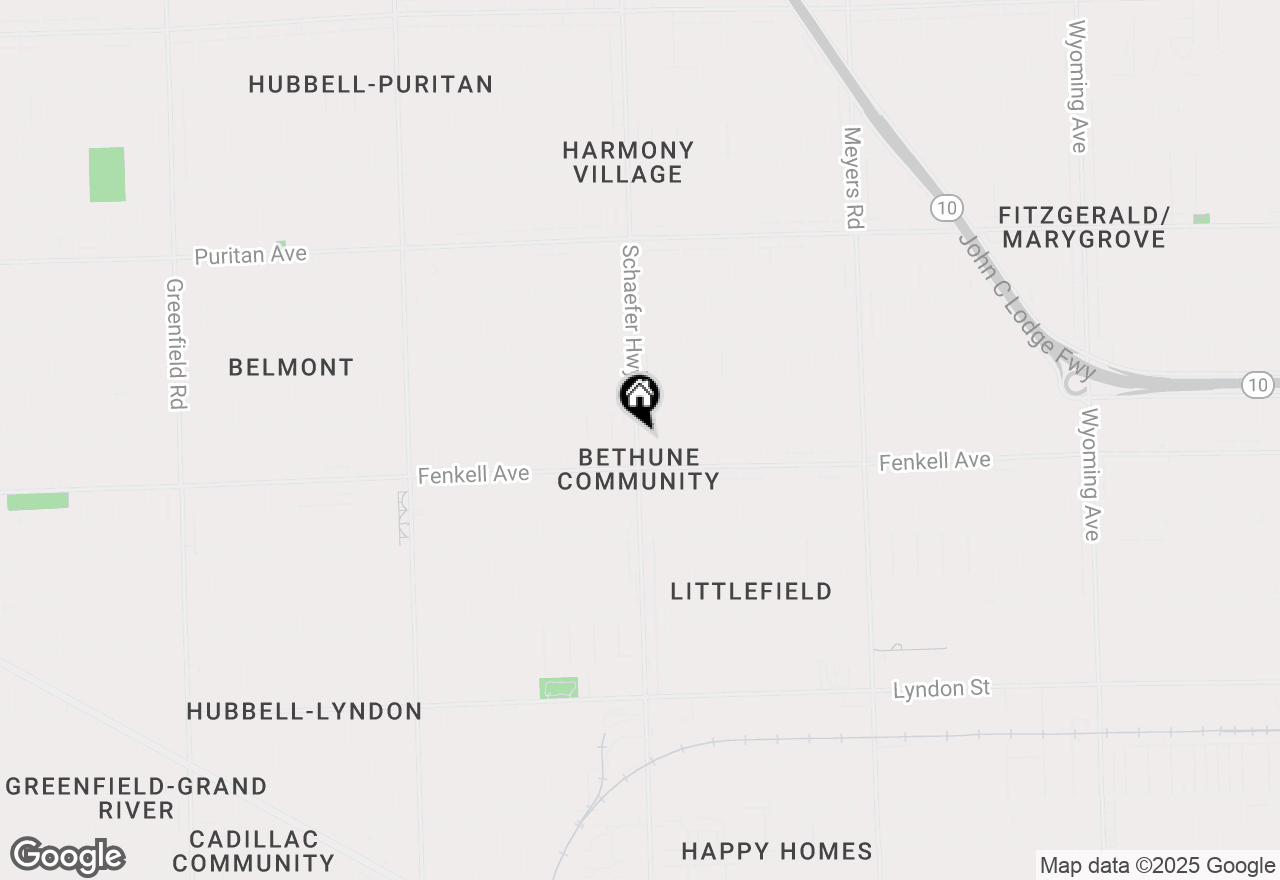 Map of 15360 Schaefer, Detroit, MI 48227