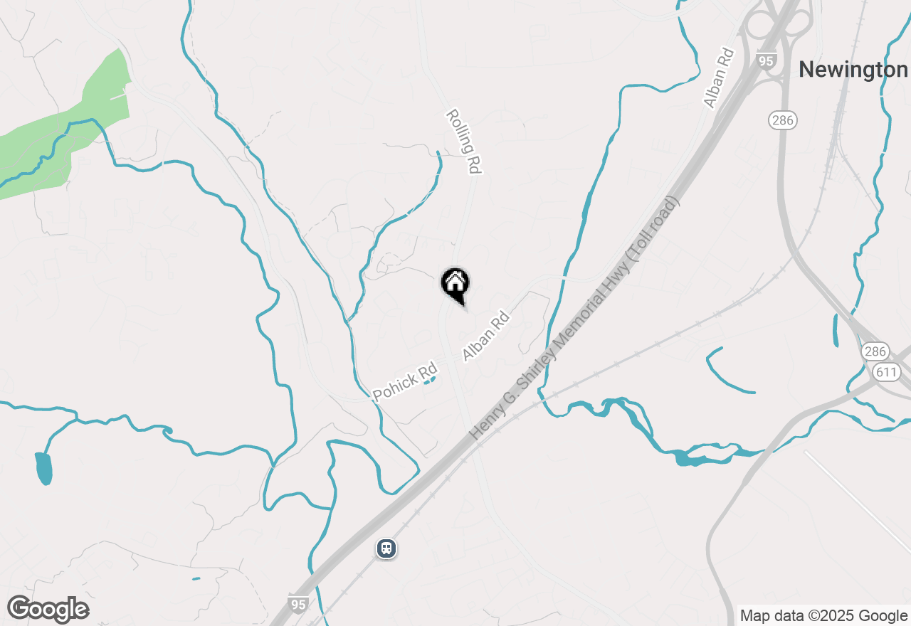 Map of 8523 Gambel Oak Drive, Springfield, VA 22153