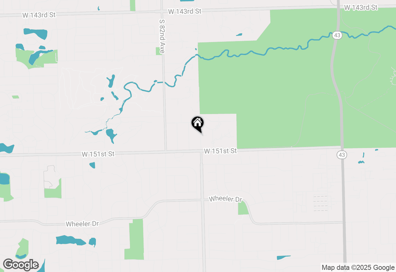 Map of 14936 S 80th Avenue, Orland Park, IL 60462