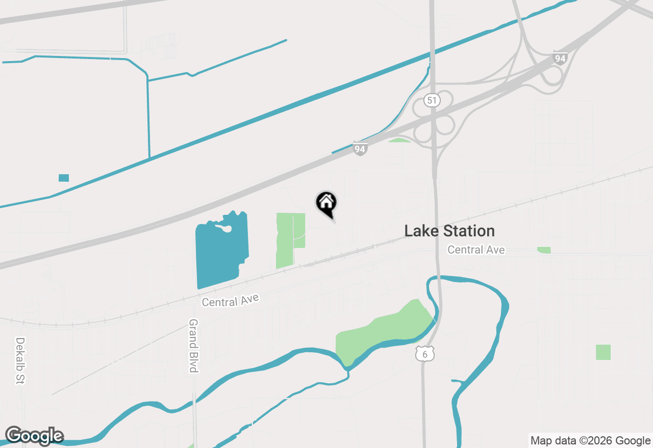 Map of 2290 Newton Street, Lake Station, IN 46405