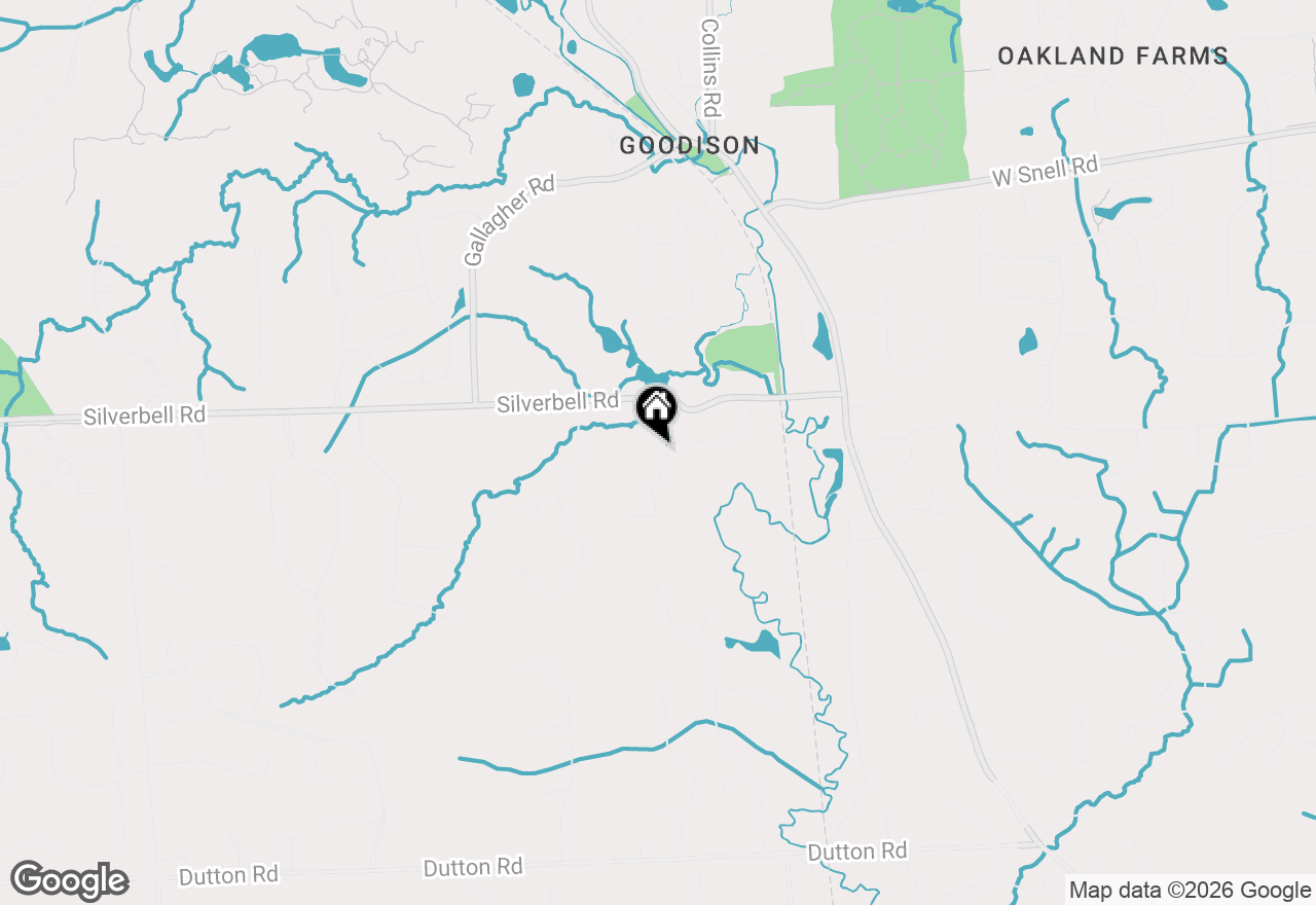 Map of 5160 Old Mill Road, Rochester, MI 48306