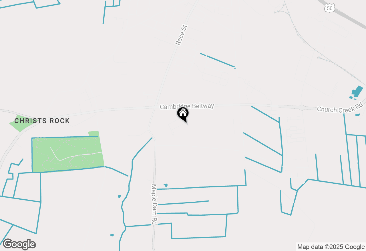 Map of 2532 Boeing Way, Cambridge, MD 21613