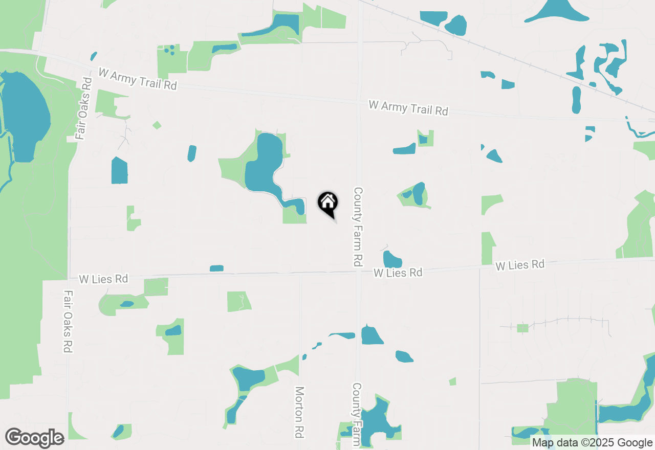 Map of 1120 Mill Court, Carol Stream, IL 60188