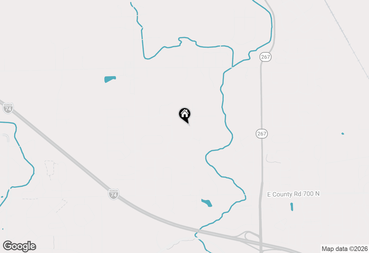 Map of 6890 Windrider Court, Brownsburg, IN 46112