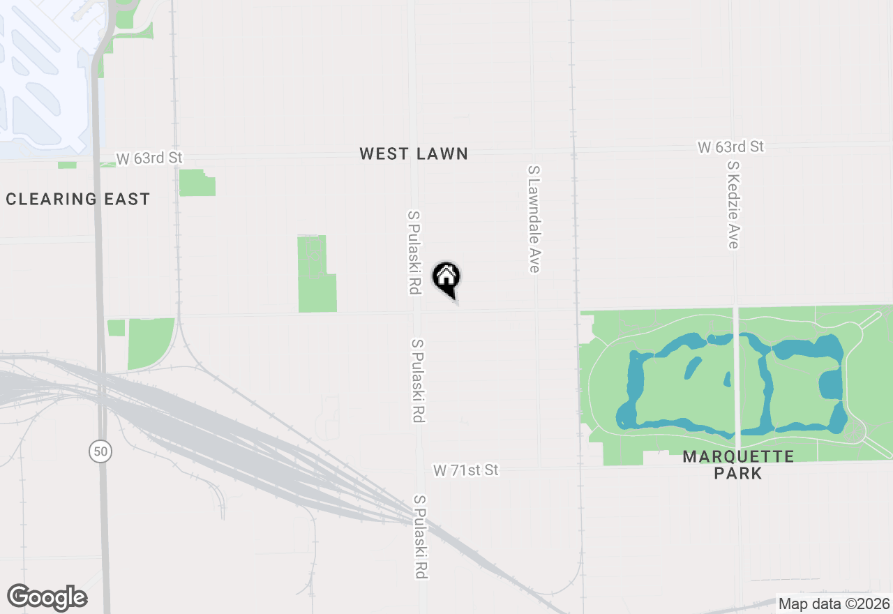 Map of 3912 W Marquette Road, Chicago, IL 60629