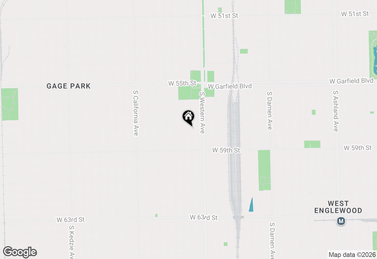 Map of 5747 S Campbell Avenue, Chicago, IL 60629
