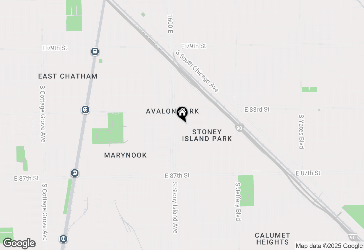 Map of 1630 E 84th Street, Chicago, IL 60617