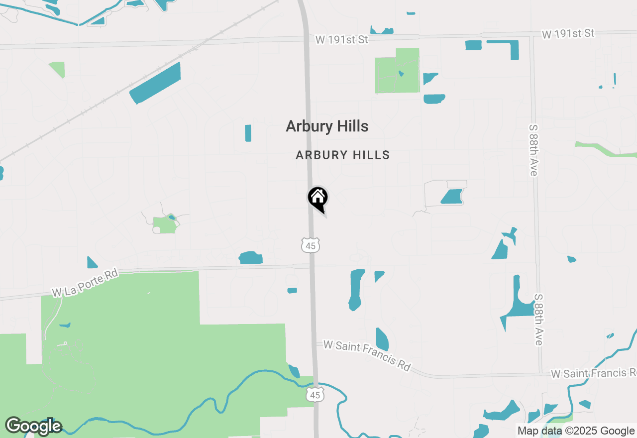 Map of 19801 S Lagrange Road, Mokena, IL 60448