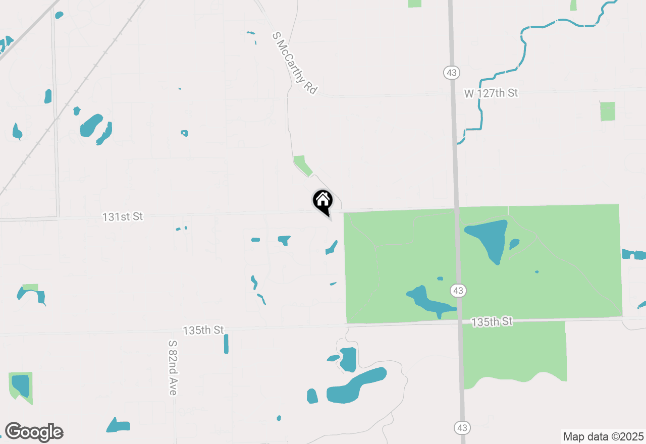 Map of 13258 S Oak Ridge Trail #1A, Palos Heights, IL 60463