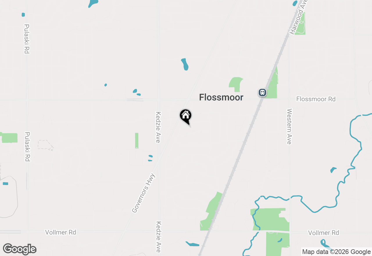 Map of 3018 Macfarlane Crest, Flossmoor, IL 60422