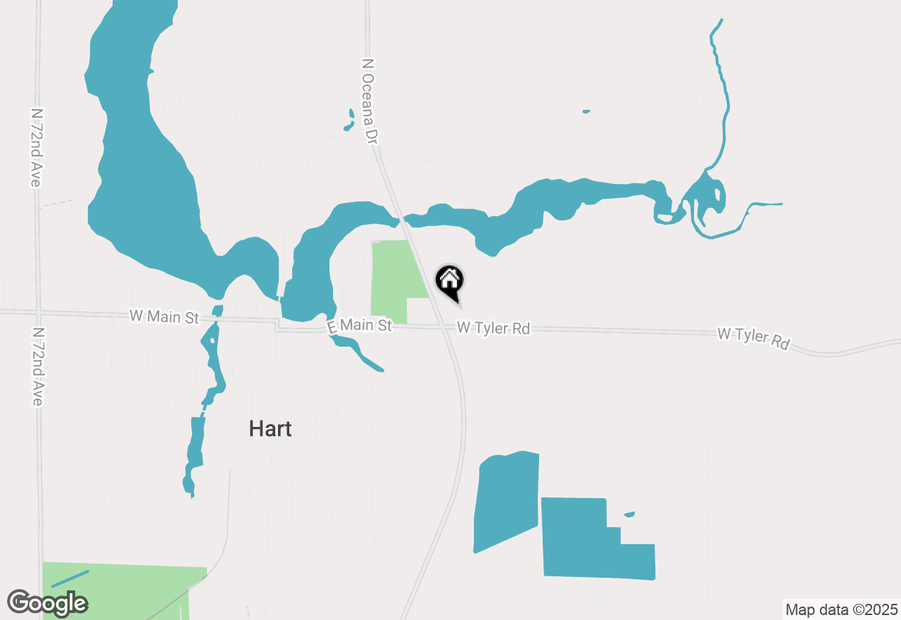 Map of 3500 N Oceana Drive, Hart, MI 49420