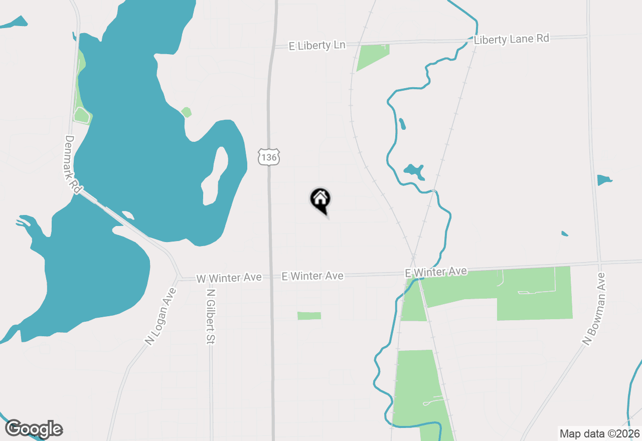 Map of 235 Dawn Avenue, Danville, IL 61832
