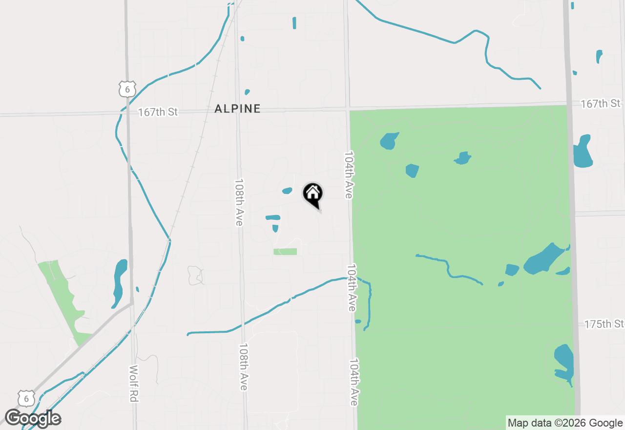 Map of 17050 Kerry Avenue, Orland Park, IL 60467