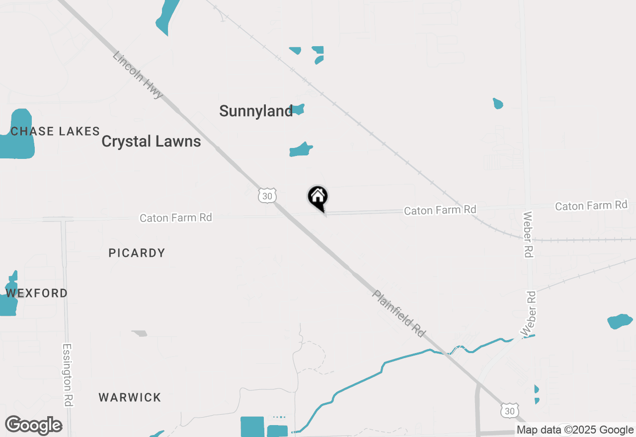 Map of 2351 Caton Farm Road, Crest Hill, IL 60403