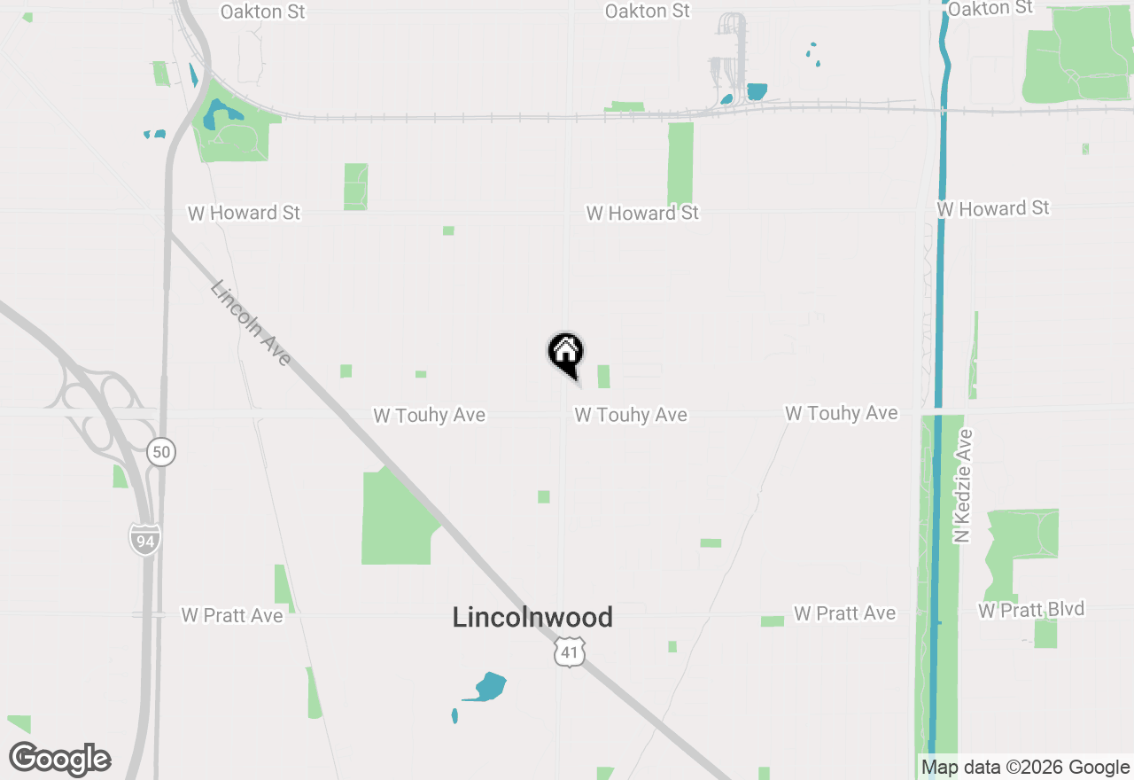 Map of 4825 W Jarlath Street, Lincolnwood, IL 60712