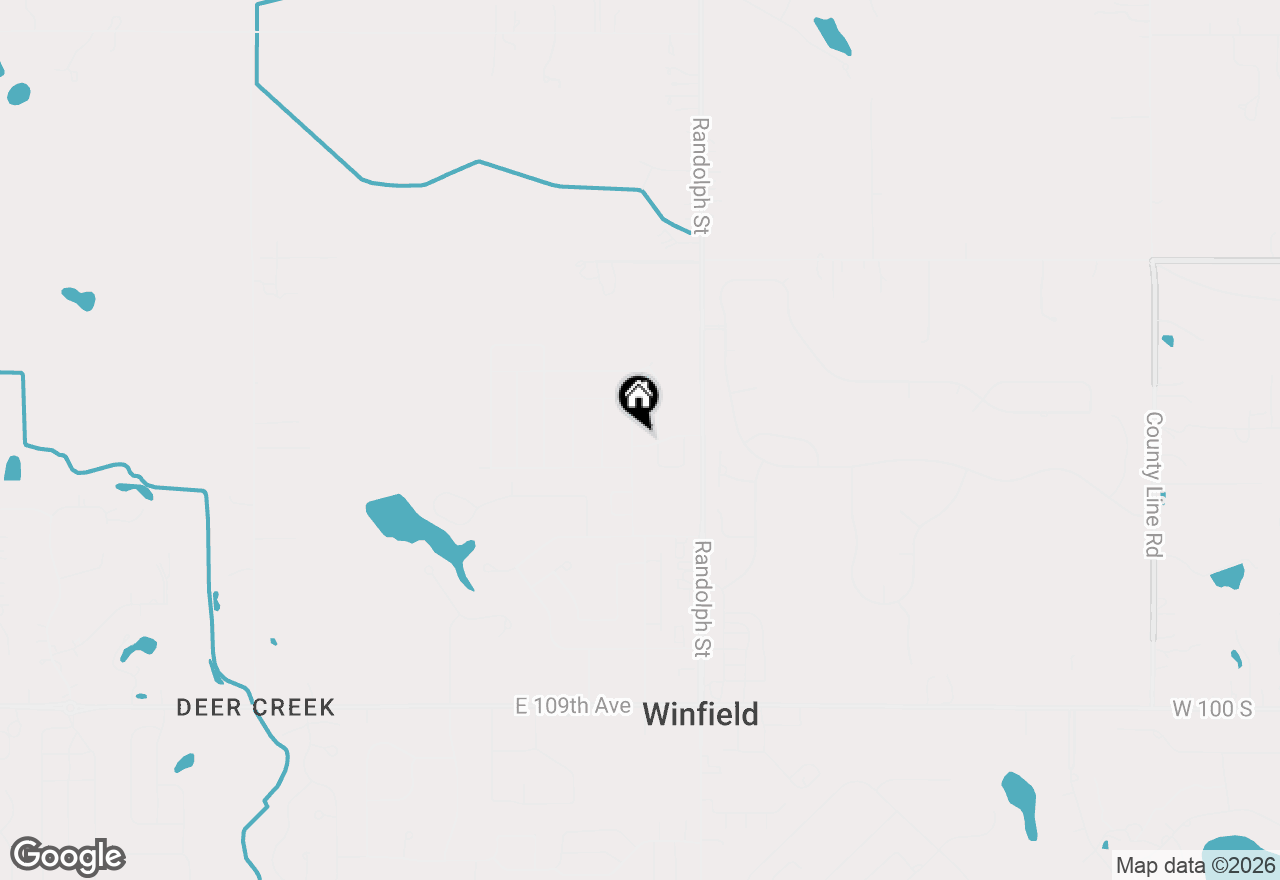 Map of 10399 Pike Street, Crown Point, IN 46307