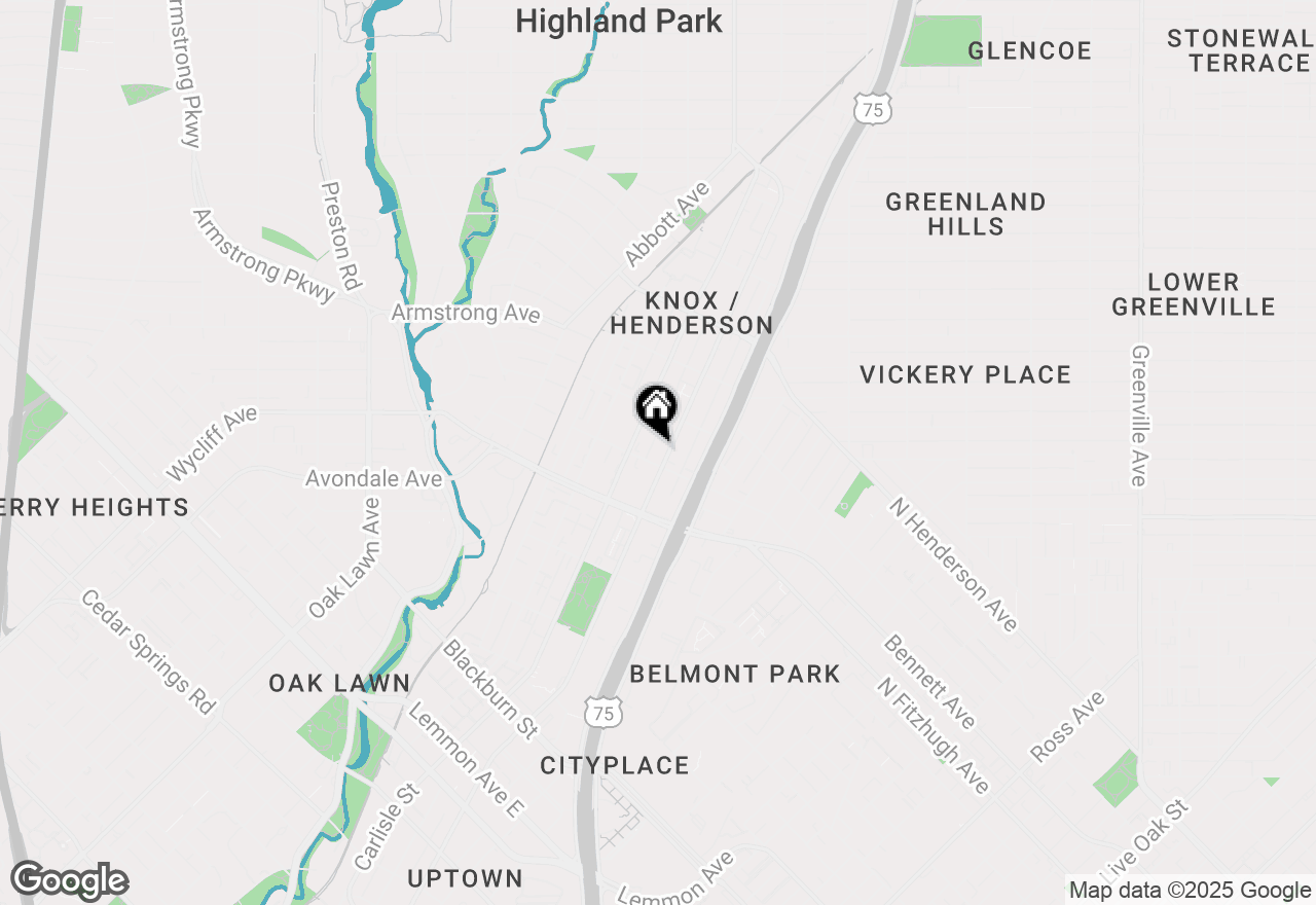 Map of 4307 Mckinney Avenue #2, Dallas, TX 75205