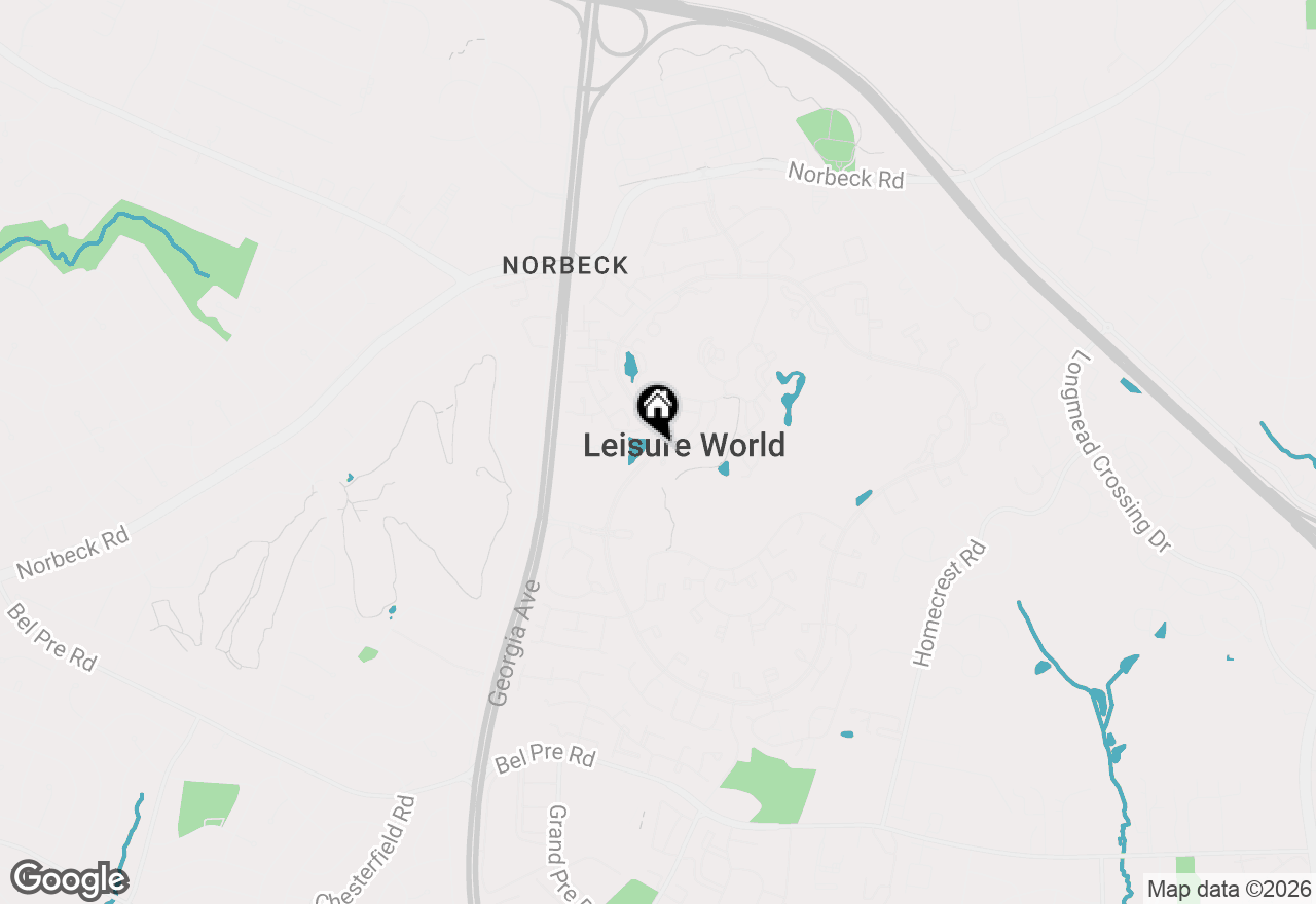 Map of 15107 Interlachen Drive #2-620, Silver Spring, MD 20906