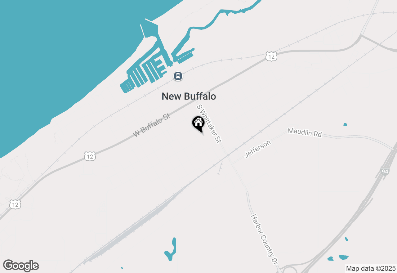 Map of 21 Pond Path, New Buffalo, MI 49117