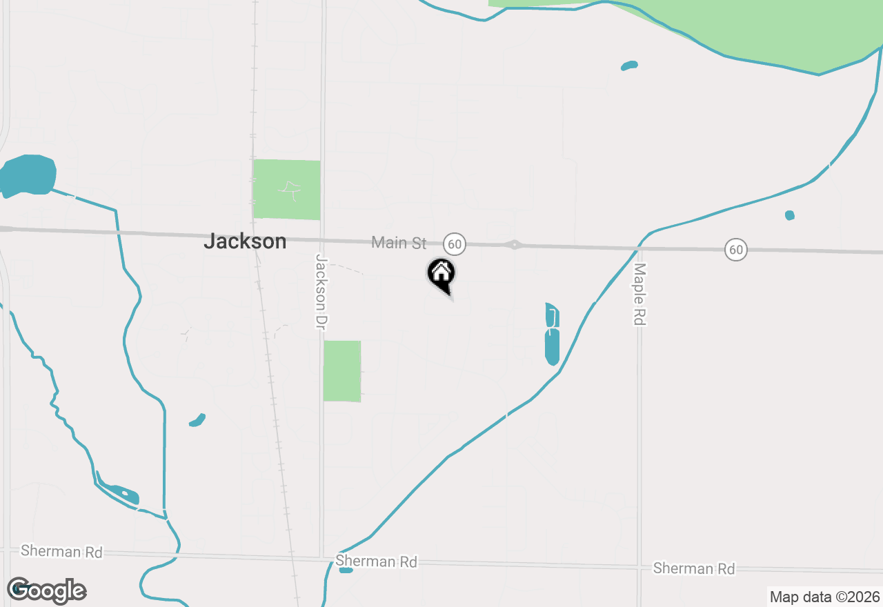 Map of N166W19782 Jackson Oaks Dr #LT50, Jackson, WI 53037