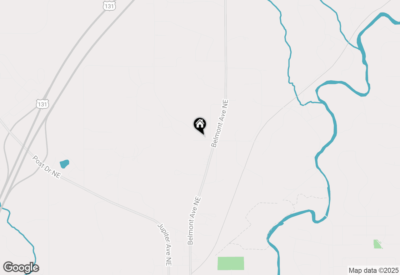 Map of 6997 Herrington Avenue Ne, Belmont, MI 49306