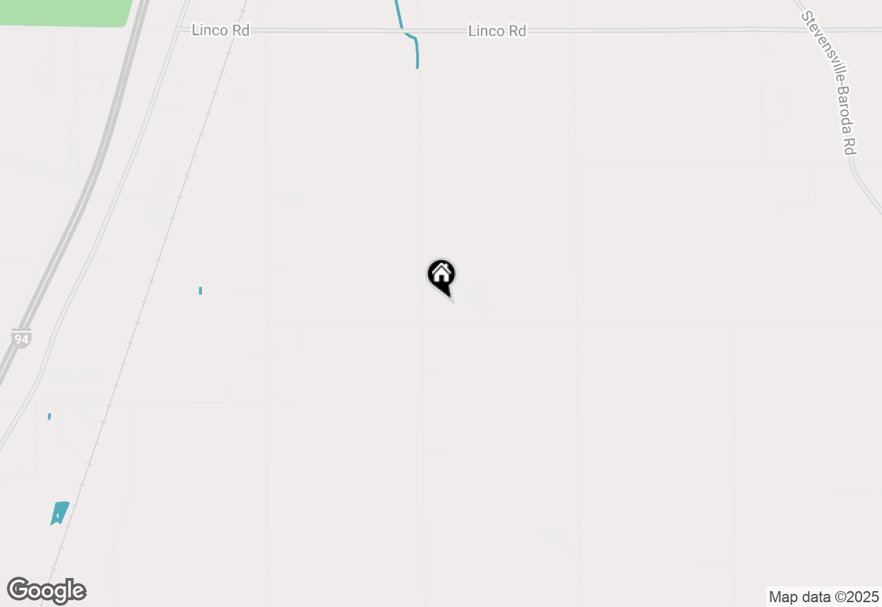 Map of 8011 Date Road, Stevensville, MI 49127