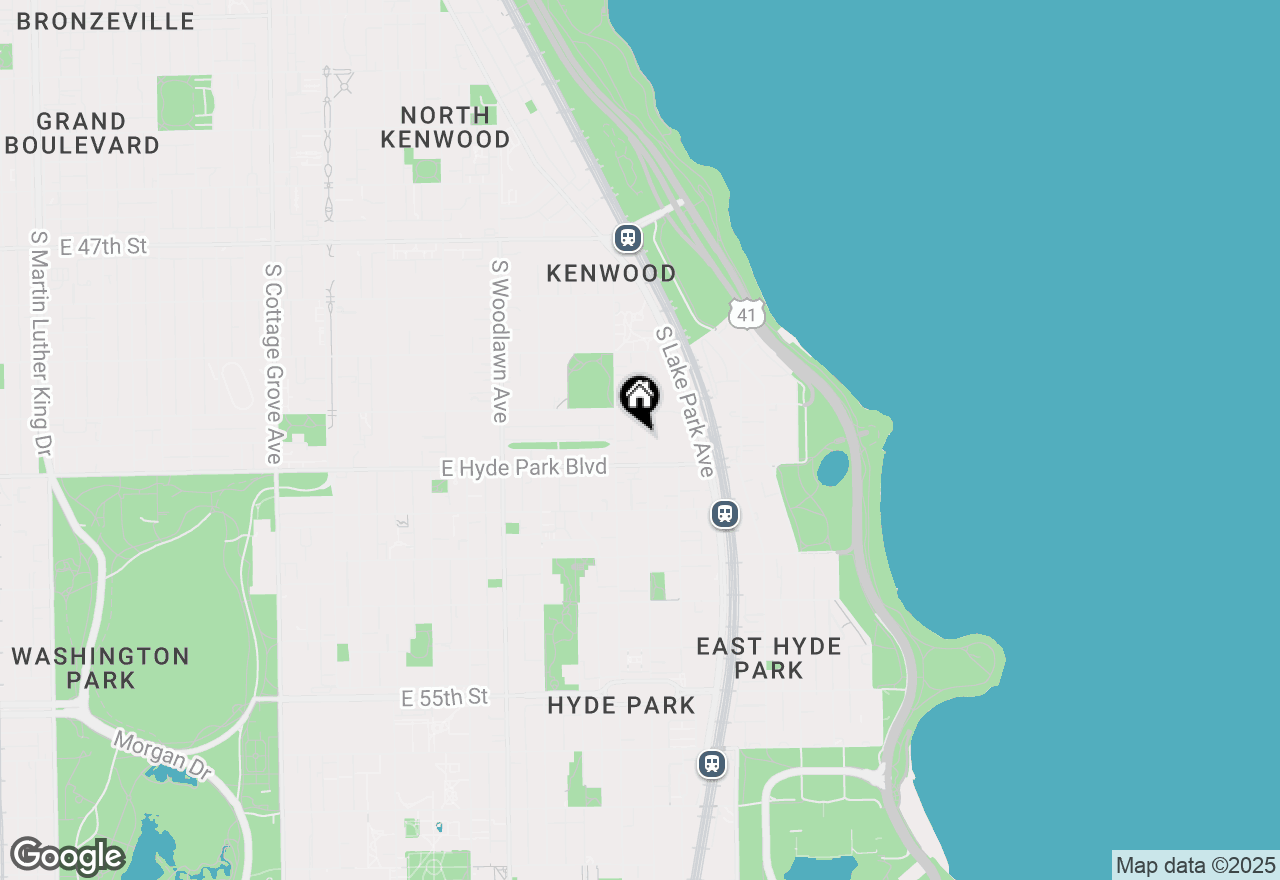 Map of 5034 S Blackstone Avenue, Chicago, IL 60615