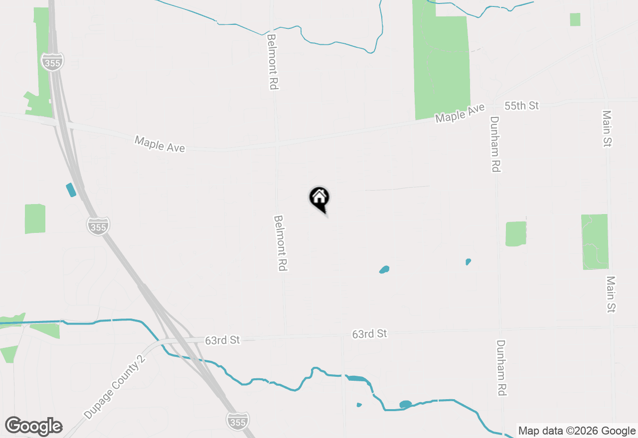 Map of 2100 59th Street, Downers Grove, IL 60516
