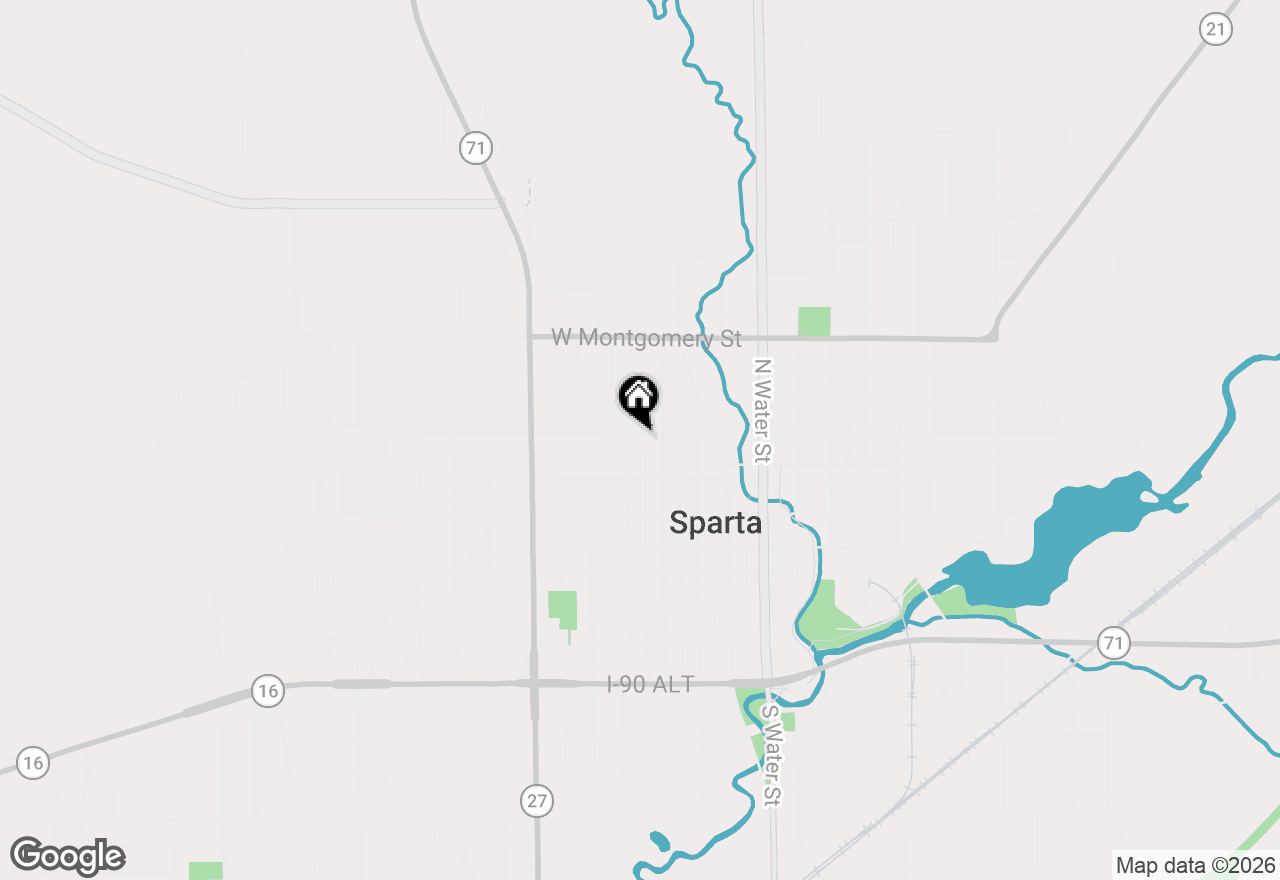 Map of 415 North St, Sparta, WI 54656