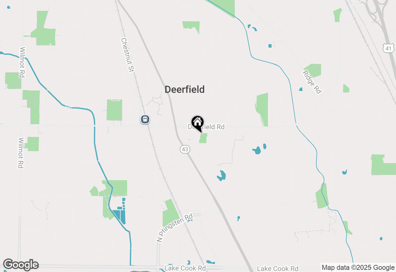 Map of 564 Whittier Avenue, Deerfield, IL 60015