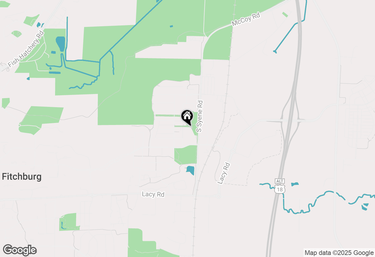 Map of 5194 Sassafras Drive #103, Fitchburg, WI 53711