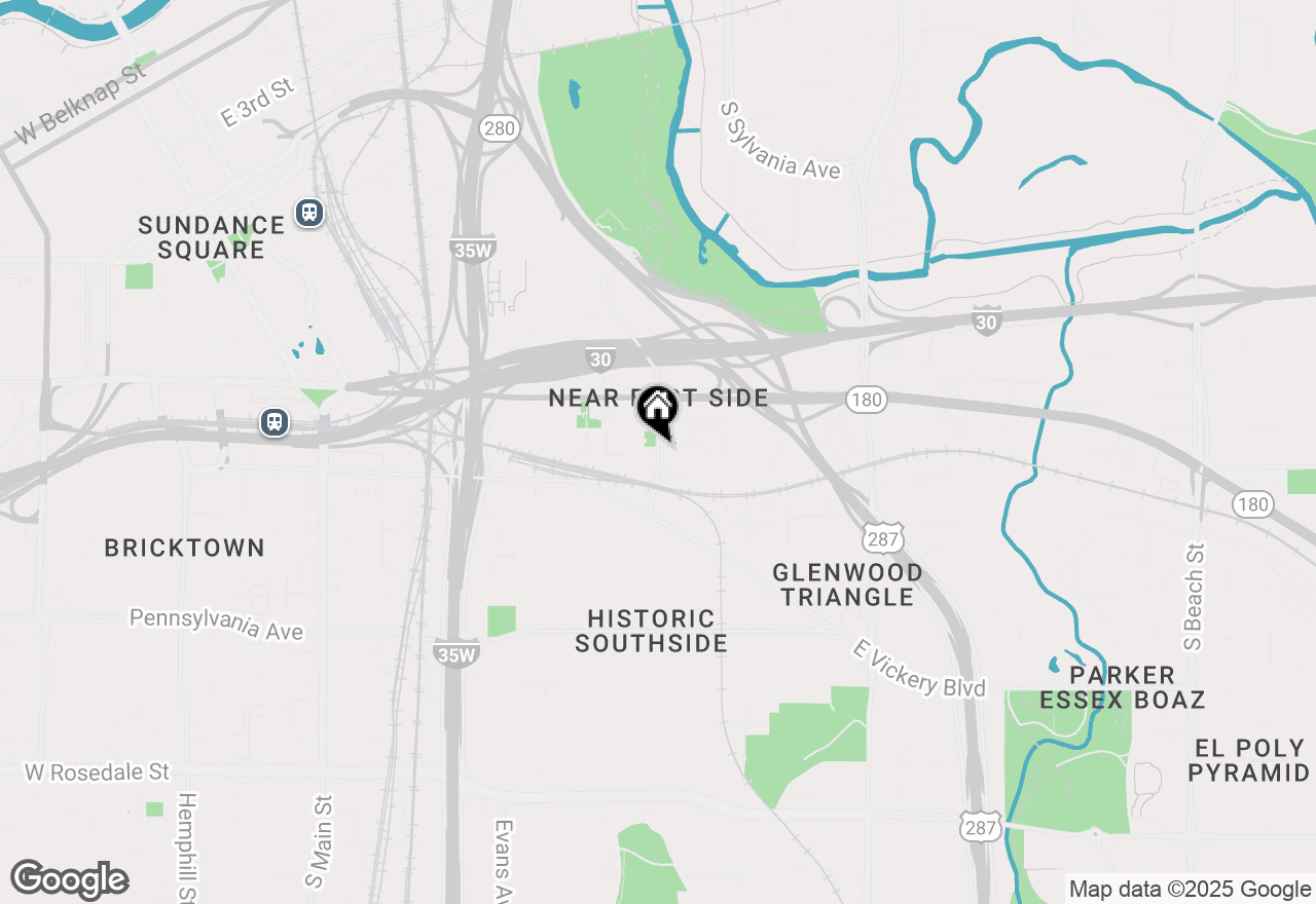 Map of 3044 Yellow Pine Avenue, Fort Worth, TX 76179