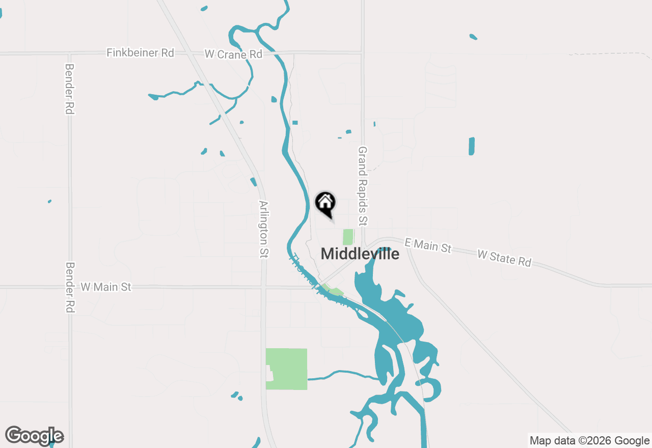 Map of 115 Fremont Street, Middleville, MI 49333