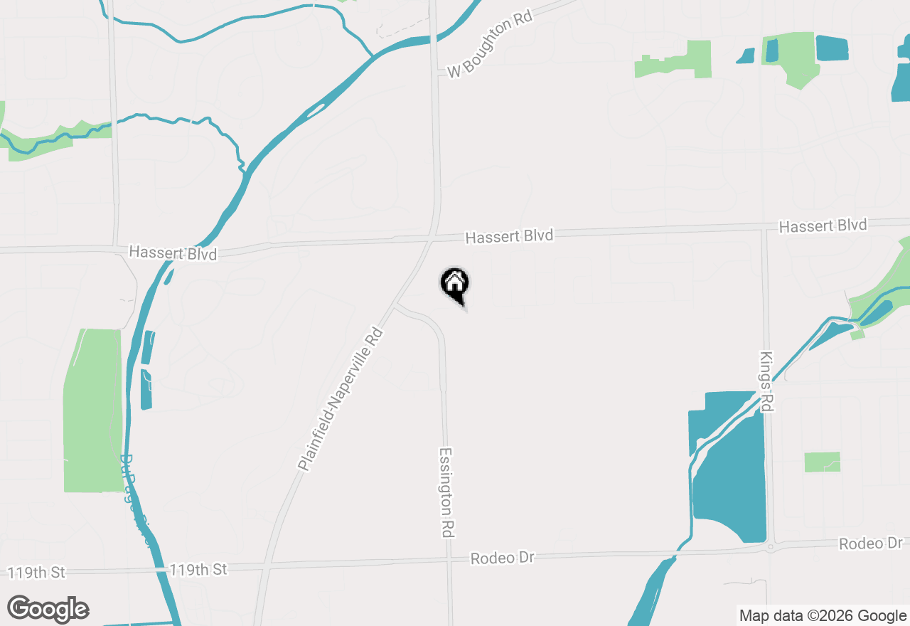 Map of 2225 Bent Grass Way, Bolingbrook, IL 60490