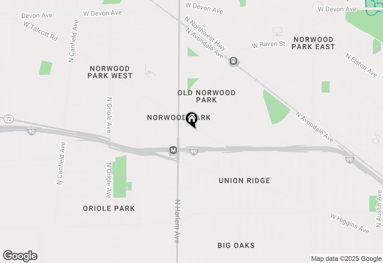 Map of 5651 N Neva Avenue, Chicago, IL 60631