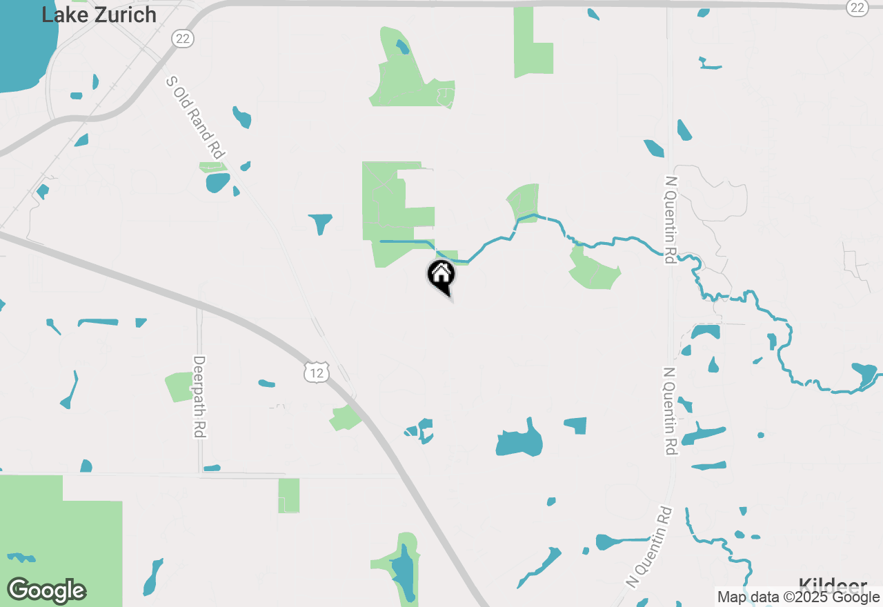 Map of 908 Pheasant Ridge Drive, Lake Zurich, IL 60047